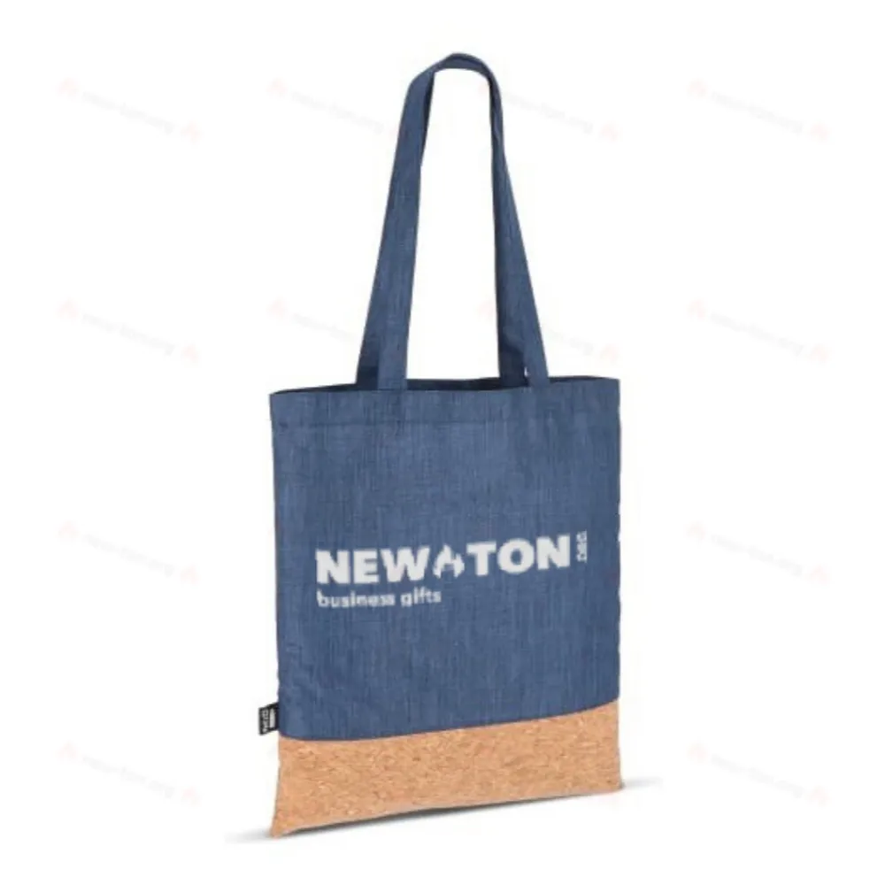 Сумка-переноска из R-PET и пробки 35 х 40 см