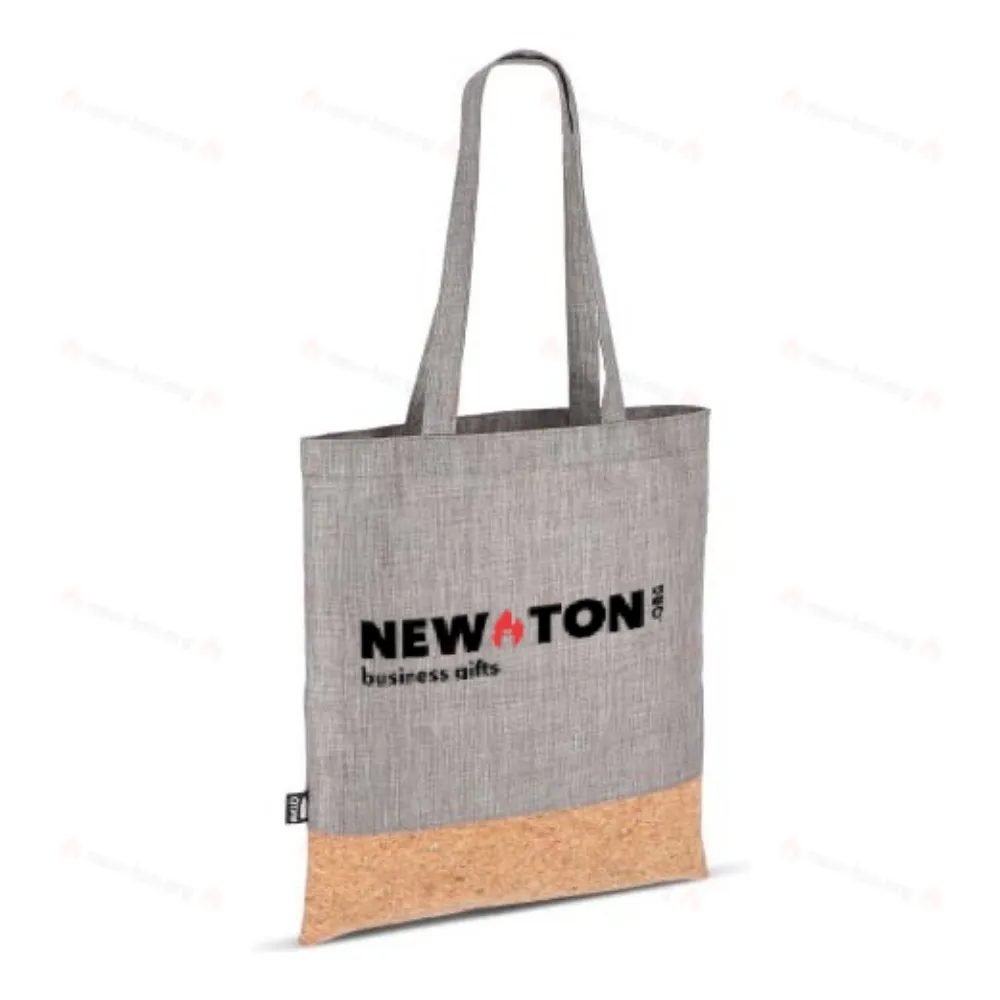 Сумка-переноска из R-PET и пробки 35 х 40 см