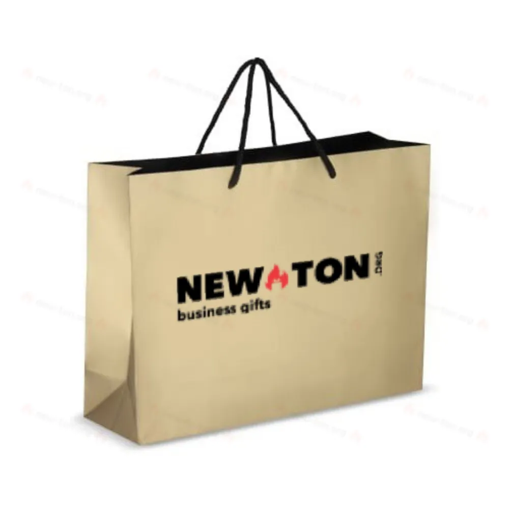 Бумажный подарочный пакет 40x12x30см 200г/м²