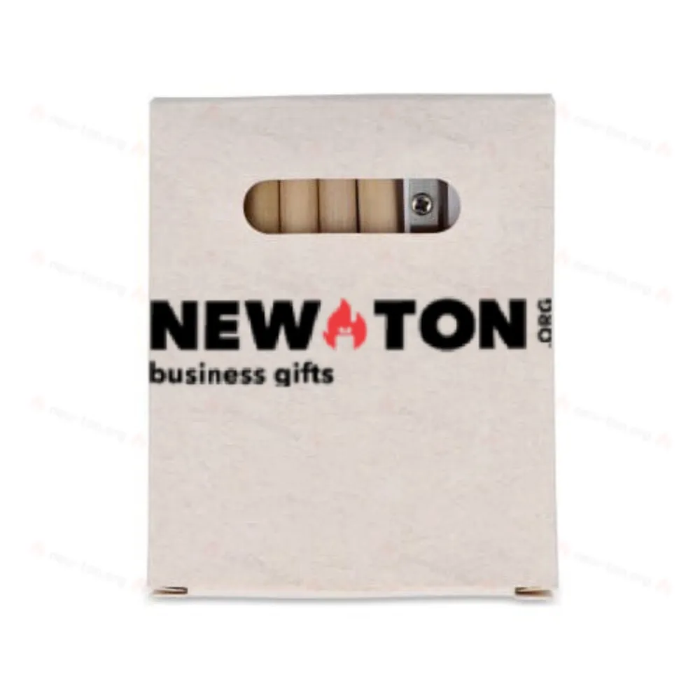 Набор для раскрашивания из 8 предметов в упаковке из переработанного молочного картонаЮ