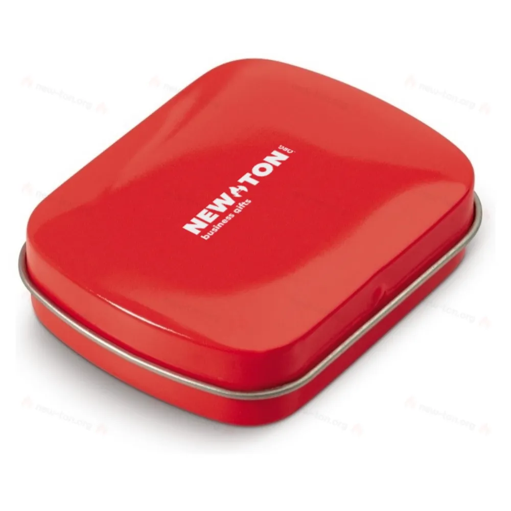 Мини-жестяная коробка с мятой