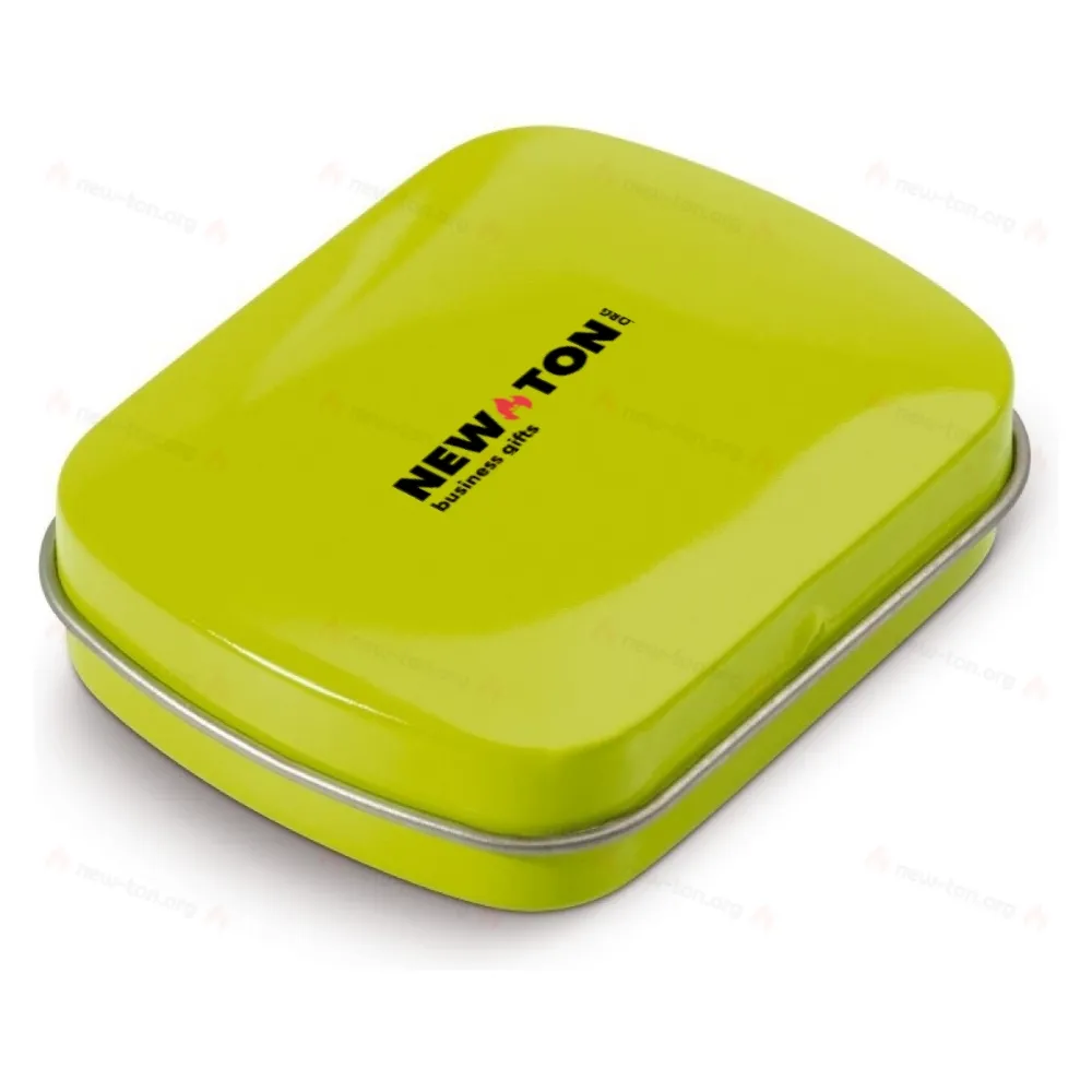 Мини-жестяная коробка с мятой