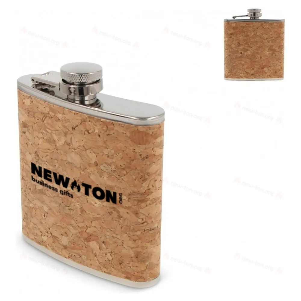 Пробковая бутылка для спиртных напитков 170 мл