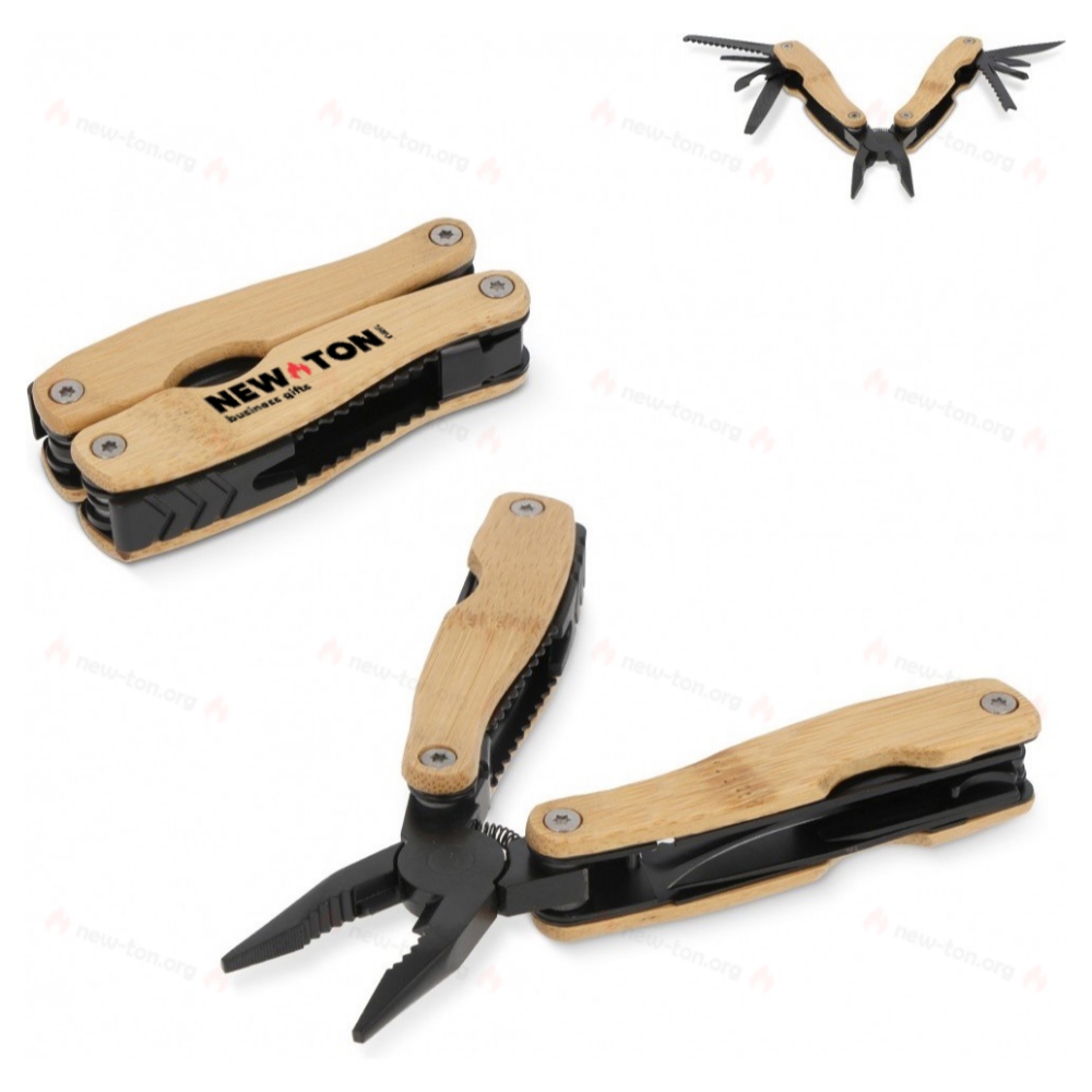 Многофункциональный инструмент из бамбука, 8 функций