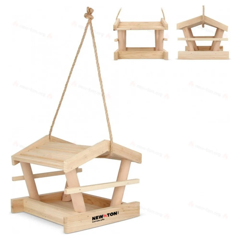 
                                            Wooden Bird Feeder FSC
                                            