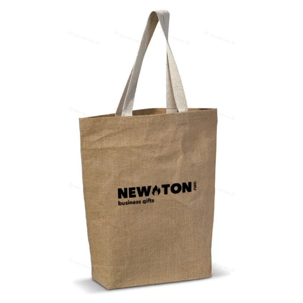 Сумка через плечо из джута