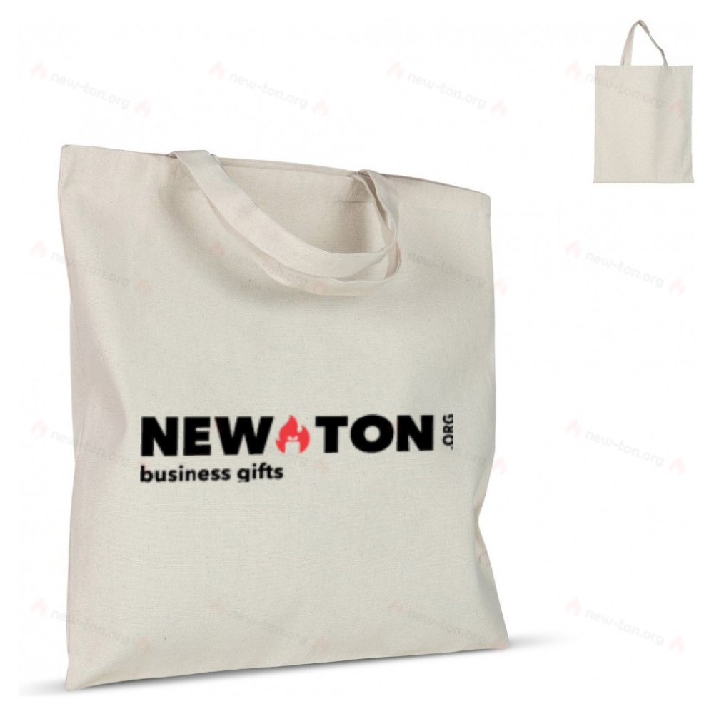 Сумка OEKO-TEX® натуральная короткая 220 г/м² 38x42 см