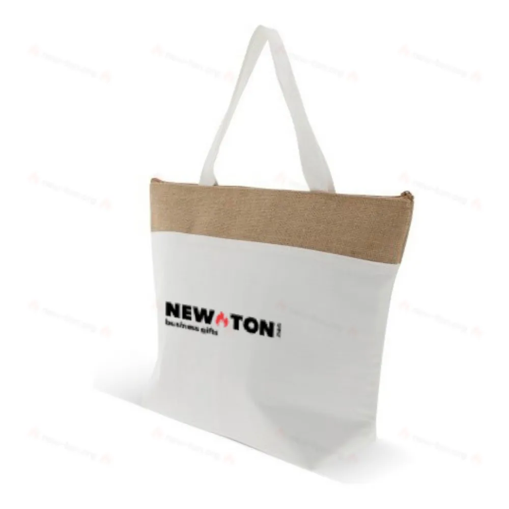 
                                            Beach bag Cotton/jute 42x10x30cm
                                            