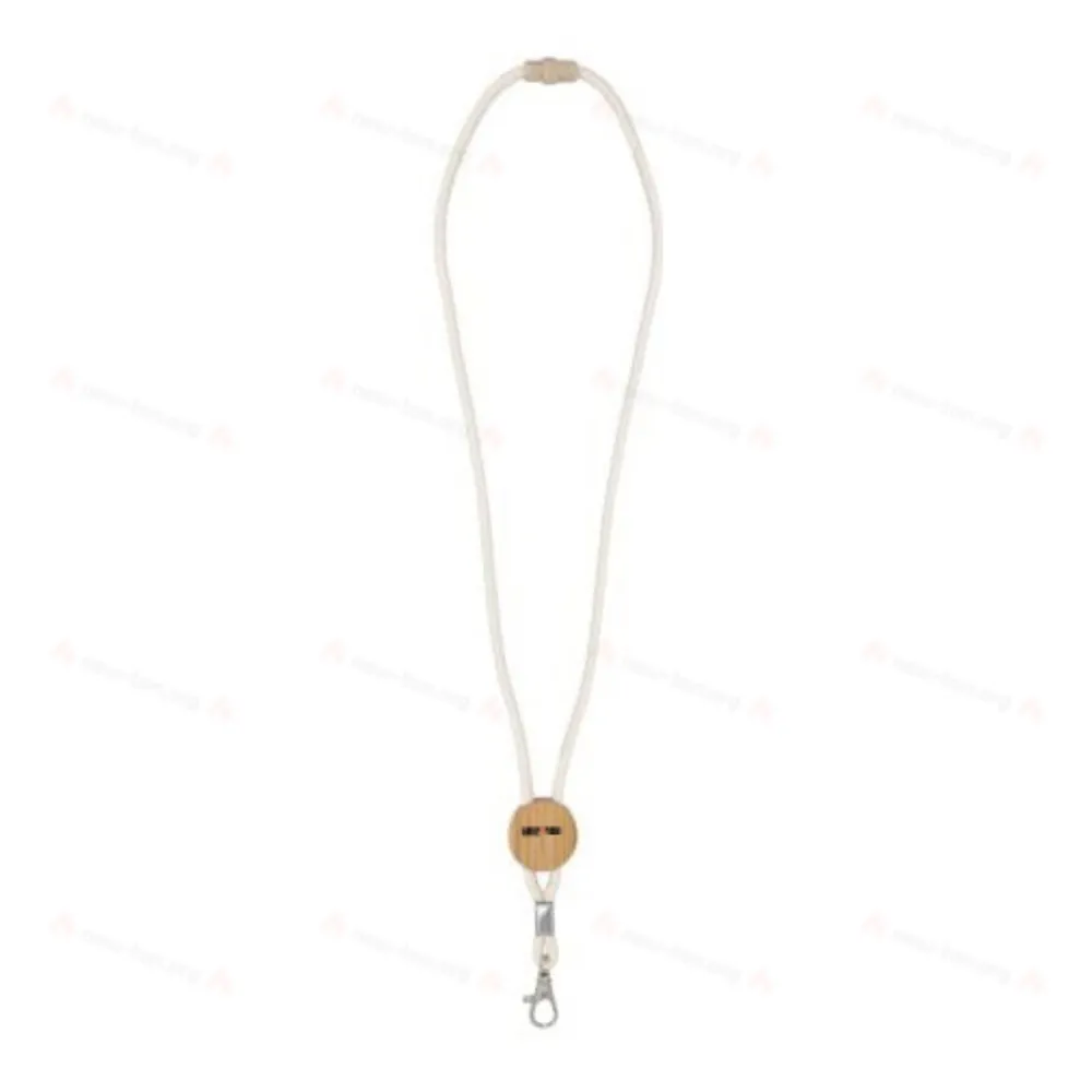 
                                                Cotton cord lanyard
                                                