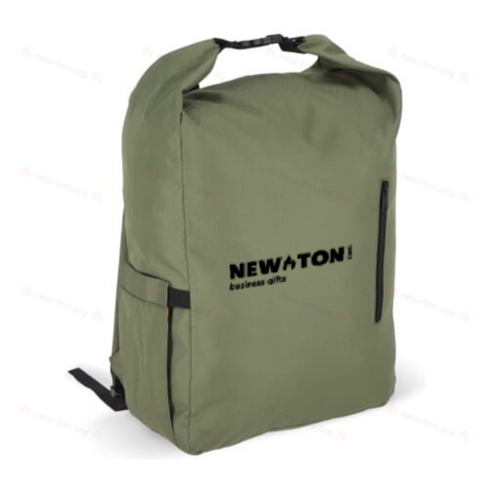 Рюкзак с застежкой Rolltop из R-PET 600D, 20 л