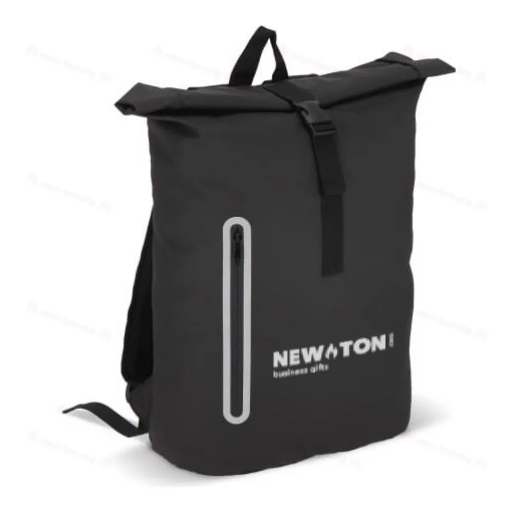 
                                            PU coat R-PET 600D rolltop backpack 20L
                                            