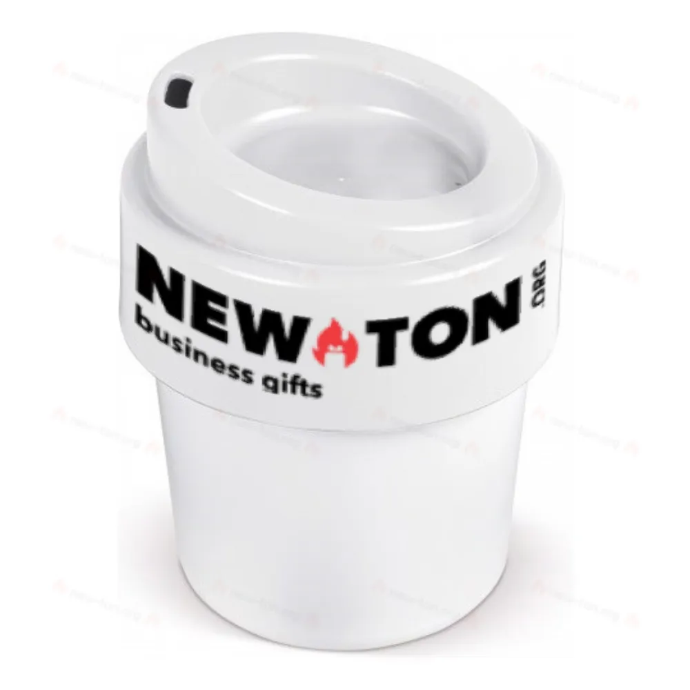 
                                                Hot-but-cool coffee cup with lid 240ml
                                                