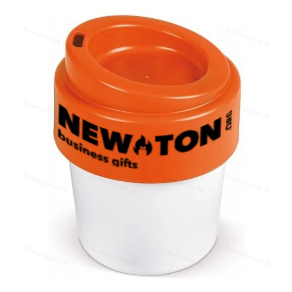 
                                                Hot-but-cool coffee cup with lid 240ml
                                                
