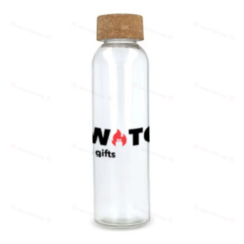 
                                                Glass bottle with cork lid 500ml
                                                