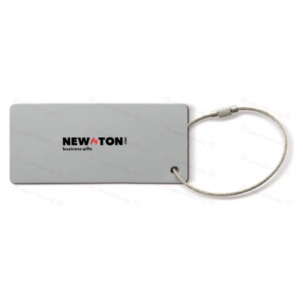 
                                            Aluminum luggage tag rectangle
                                            