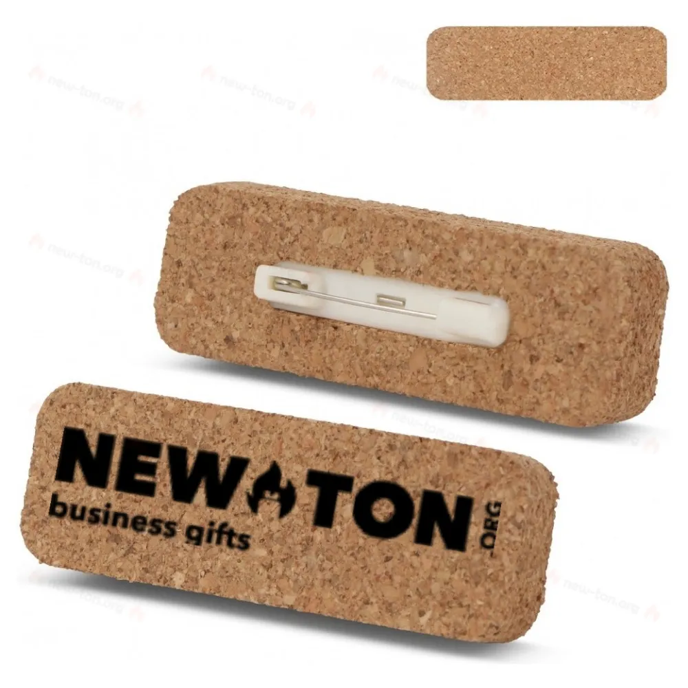 
                                            Name Badge Cork with pin
                                            